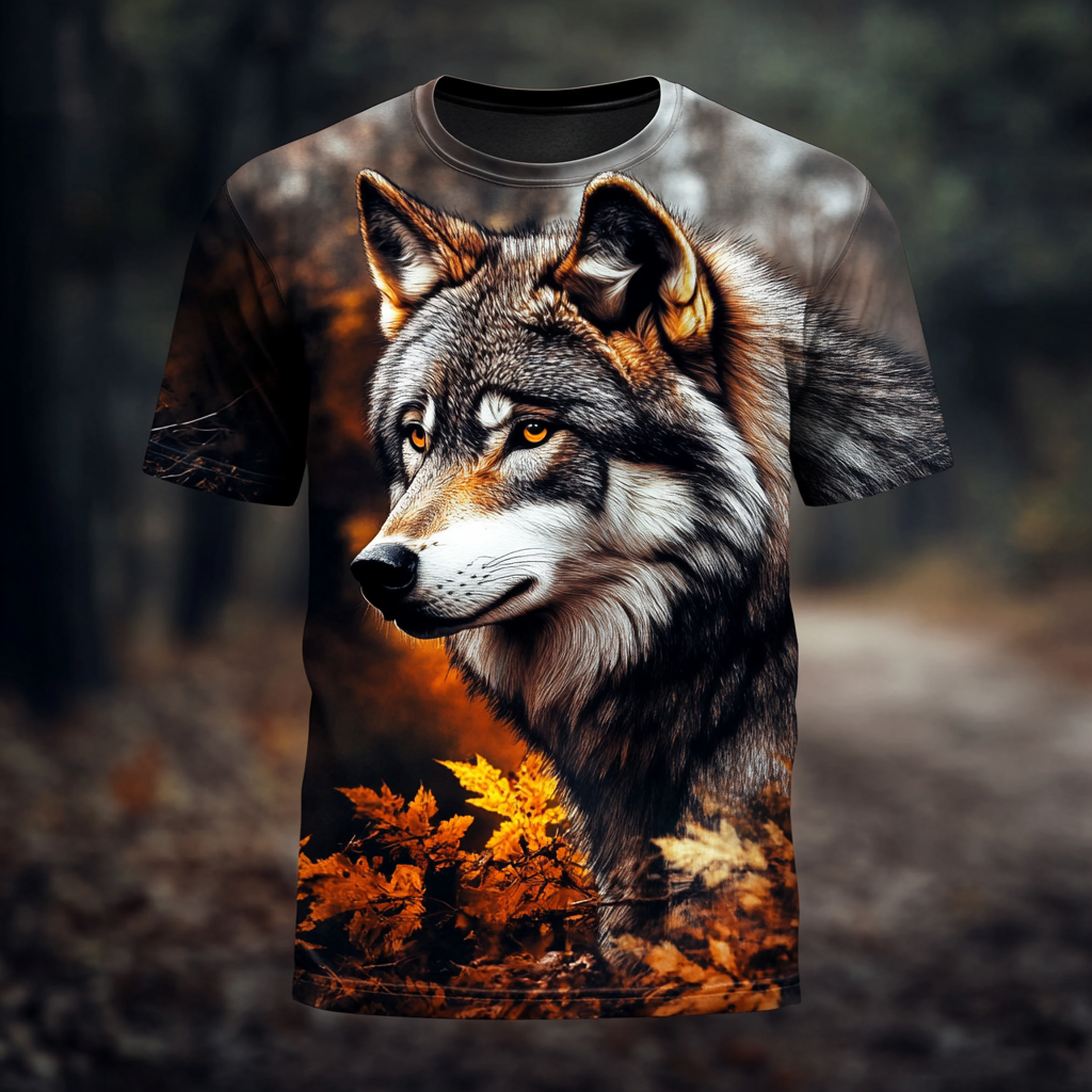 camiseta lobo