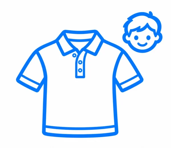Polo infantil de màniga curta
