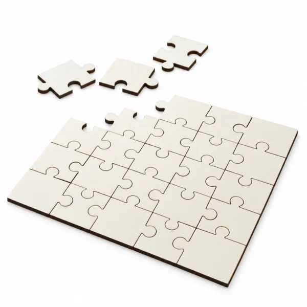 Puzle de fusta personalitzat — 20 peces